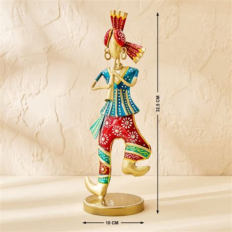 Buy Corsica Set of 3 Metal Dancing Doll Figurines from Corsica by Home ...