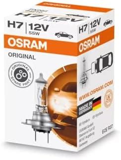 OSRAM ORIGINAL LINE 12V, H7, halogen headlight lamp for passenger cars ...