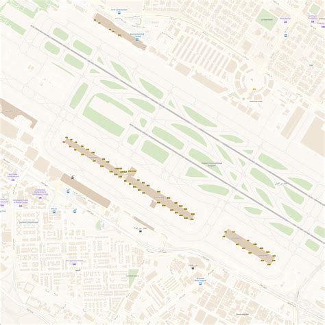 Dubai International Airport airport map | Dubai (DXB) terminal overview | Airport Information