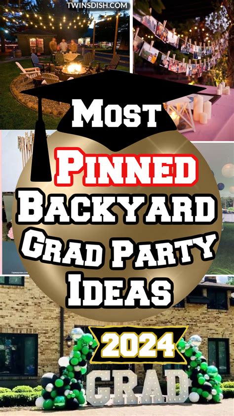 26 Backyard Graduation Party Ideas You Have To Try This Year | Outdoor ...