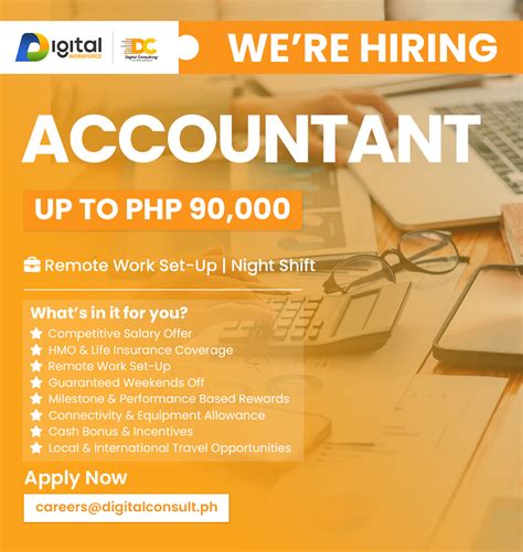 Accountant - Remote - Digital Consulting PH