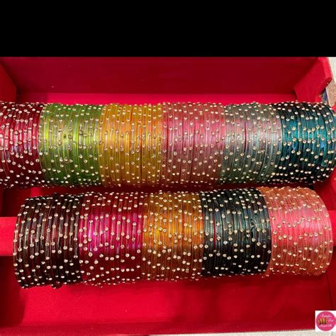 Buy Kashmiri Glass Bangles Set Online In India - Etsy India