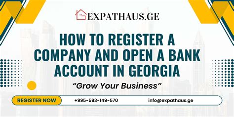 How To Register A Company And Open A Bank Account In [Georgia] | ExpatHaus
