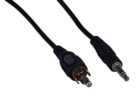 CableLeader 12ft 3.5mm Mono Male to RCA Male Audio Cable, Mono Plug to ...