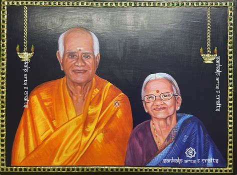 Customise Your Portrait - Tanjore Painting – SANKALP ARTS & CRAFTS