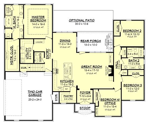 4 Bedroom 2 Bath Barndominium Floor Plans at Lisa Telma blog