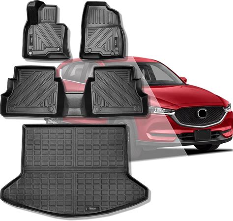 Rubber Floor Mats Mua Car Phone Holder For Mazda CX-5 2017 2018 2019 ...