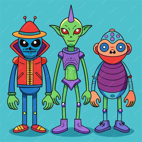 Image result for Alien Cartoon Characters