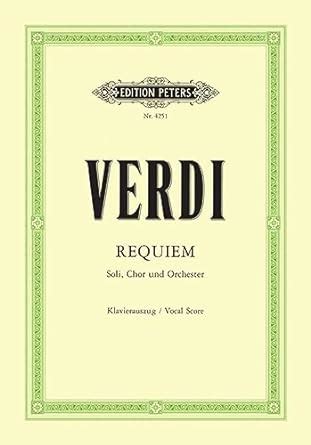 Buy REQUIEM VOCAL SCORE Book Online at Low Prices in India | REQUIEM ...