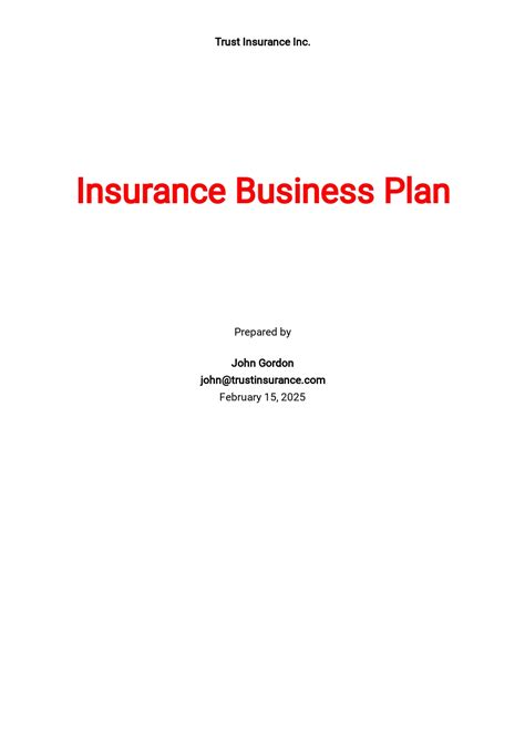 Agency Business Plan Template
