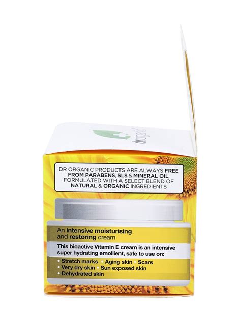 dr.organic Vitamin E Super Hydrating Cream, 50 ml Price, Uses, Side ...