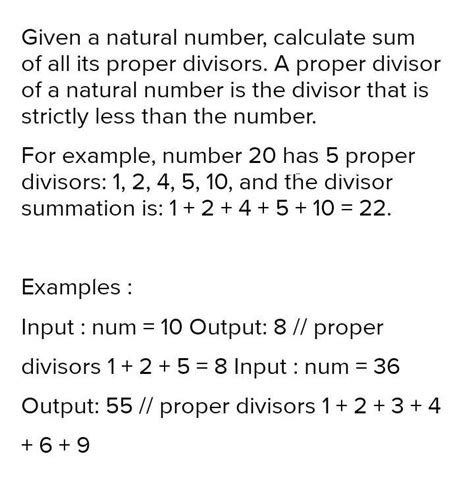 find the sum of all the divisors of the sum of the highest divisor of ...