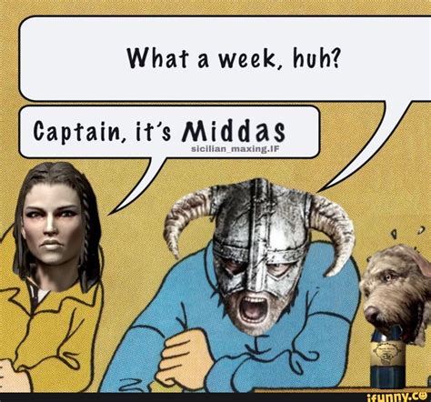 What a week, huh? Captain, it's - )