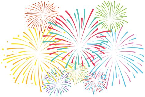 clipart transparent background fireworks png - Clip Art Library