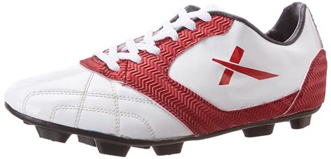 Vector X Armour Football Shoe | Lace Up | White-Maroon | Size-7 | for ...