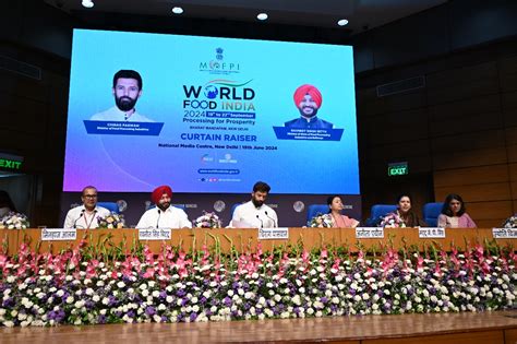 Union Minister of Food Processing Industries, Shri Chirag Paswan and ...