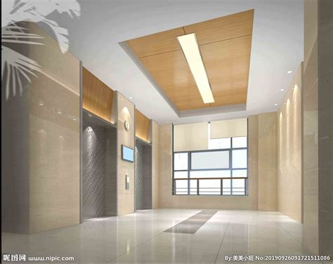 现代电梯厅- 建E网3D模型下载网