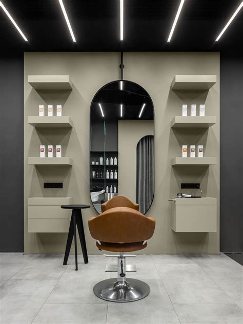 This Hair Salon With Soothing Geometries Invites Guests to Reflect | 家の ...