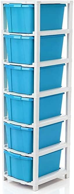 RYLAN 6 XL Plastic Modular Drawer System for Home, Office, Hospital ...