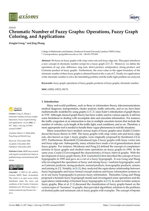 Image result for Plithogenic Fuzzy Graph Coloring PDF