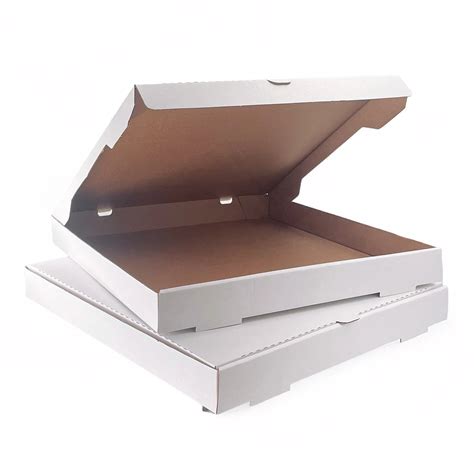 White Pizza Boxes (15 inches) 380mm | Smartbag