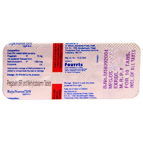 Rejunuron DN Tablet 10's Price, Uses, Side Effects, Composition ...