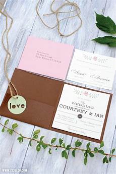 Made Wedding Invites by Diy Rustic Wedding Invitations Inspiration Made Simple Made Wedding Invites