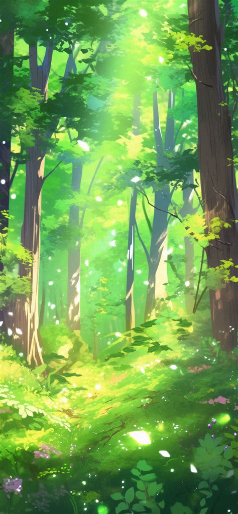 Green Forest Wallpaper Hd