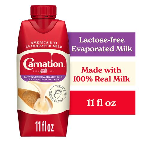 Tree Nut Free? CARNATION Lactose Free Evaporated Milk – Milk Substitute ...
