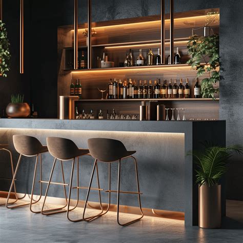 6 Design Techniques to create a luxury Home Bar : 21 Design Ideas ...