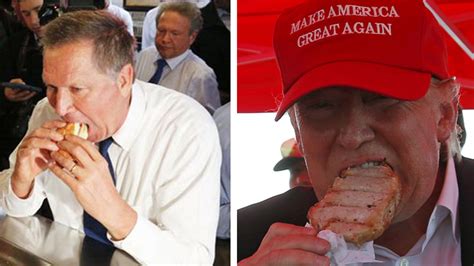 'Disgusting': Trump takes aim at Kasich's eating habits, alliance with ...