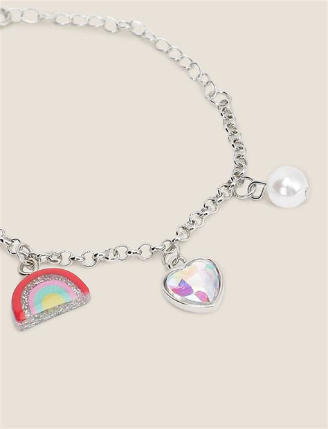 Buy Girls Charm Detailed Bracelet at Marks & Spencer