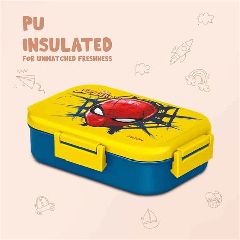 Marvel Hugo Tiffin Box by Milton | Kids School Lunch Box 700ml ...