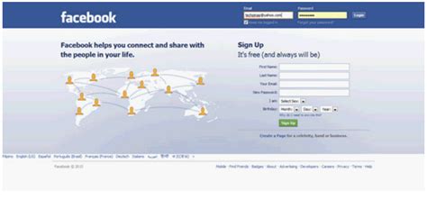 Bing Facebook Log In 的图像结果