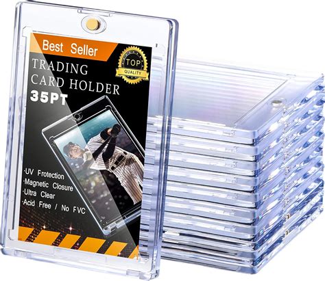 Amazon.com: 6 PCS Card Case Holder for Trading Cards, Acrylic Graded ...