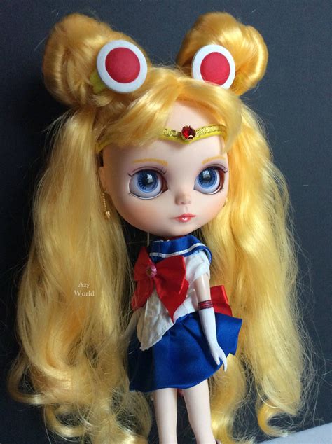Custom Blythe Sailor Moon doll by AzyWorld on Etsy https://www.etsy.com ...