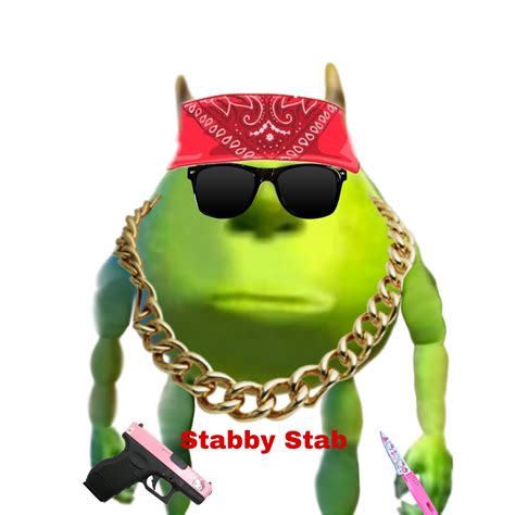 Mike Wazowski Meme PNG Image