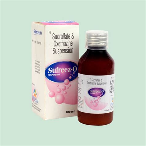 Sufreez-O Suspension Radius Healthcare Pvt. Ltd.