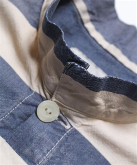 BOWWOW "BLUE STRIPE PRISON JACKET" | BOW & ARROW WEB STORE