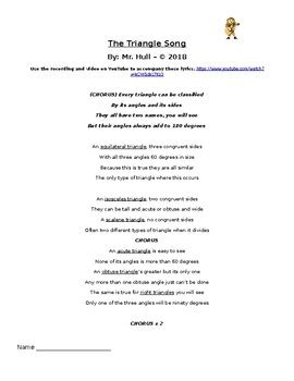 Image result for Classifying Triangles Rap