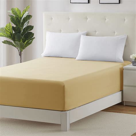 Clara Clark Deep Pocket Twin Fitted Sheet Fits up to 21 Inch Mattress ...