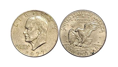 1977 Dollar Coin Value: Eisenhower, Half Dollar, Errors & Worth