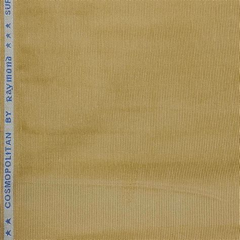 Courdray Raymond Pure Cotton stretchable Trouser Fabric Colour Camel ...
