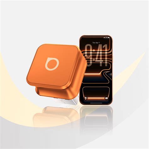 Ottocast Wireless CarPlay Android Auto Mini Cube 3.0 Orange