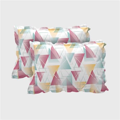 Buy Everyday Essentials Set of 2 Pillow Covers - 45x70cm from Home ...