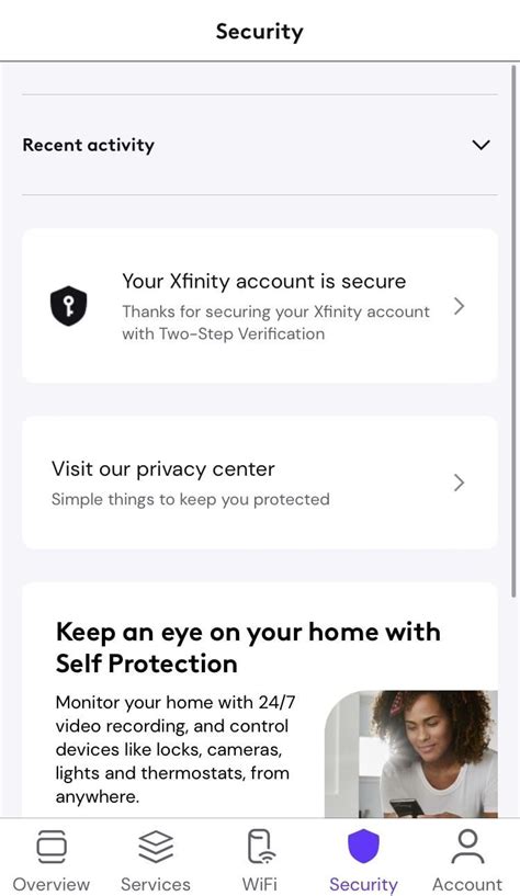 Image result for Xfinity Advanced Security