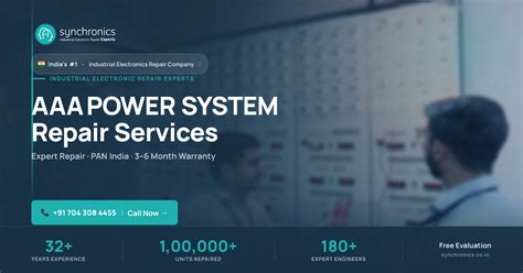 AAA POWER SYSTEM Repair Services India | Synchronics