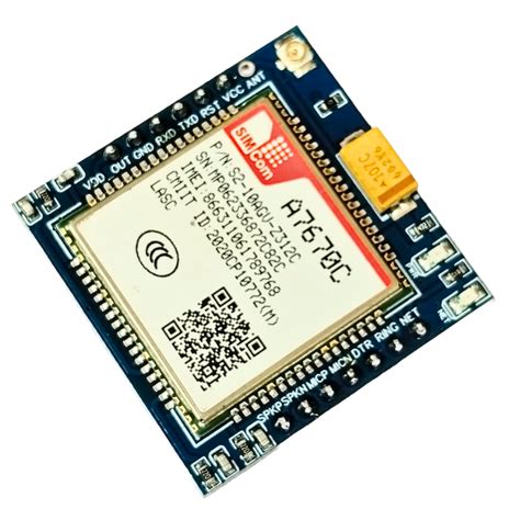 Buy ADIY A7670C GSM 4G Breakout Board V1.1 Online In India – Robocraze