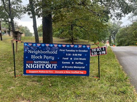 National Night Out, Brooks Memorial United Methodist Church ...