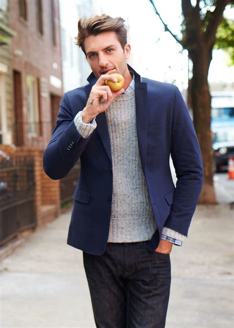 Blazer on sweater online